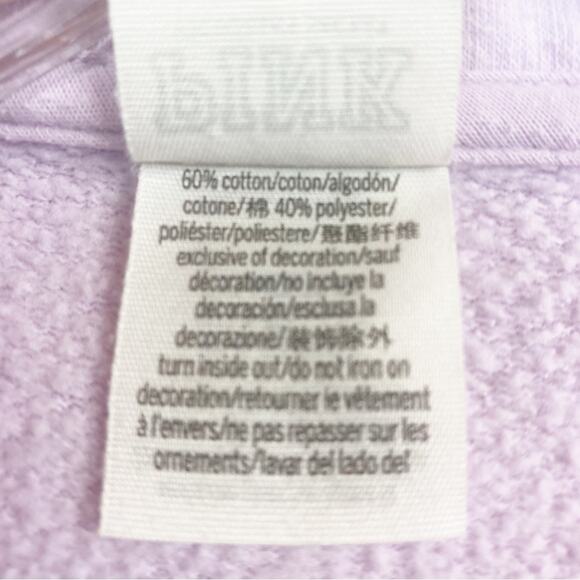 Victorias Secret Varsity Half Zip Pullover Lilac Gray Size XS - Picture 9 of 14